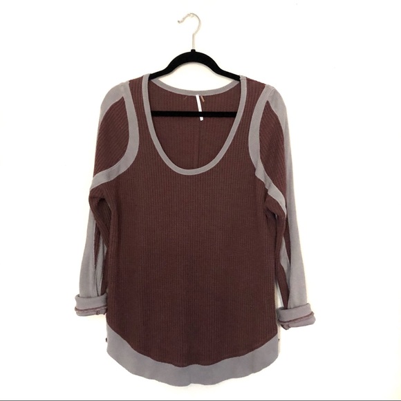 Free People Sweaters - FREE PEOPLE waffle knit sweater
